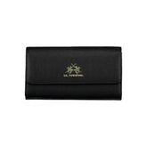 La Martina Black Polyethylene Women Wallet -   -  La Martina.